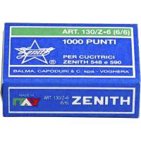 Hæfteklamme Zenith 130Z 6mm t/548e og 590 max 30 ark 1000stk/pak