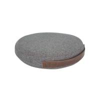 Balancepude JobOut Design filtstof m&oslash;rkegr&aring; 33x5,3cm