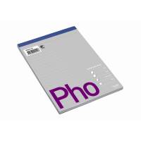 Telefonblok A5 linieret 60g stub m/perf. u/huller