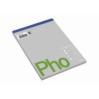 Telefonblok A5 ulinieret 60g stub m/perf. u/huller