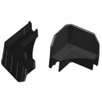 Stabelhjørne til pallerammer sort 120stk/kar