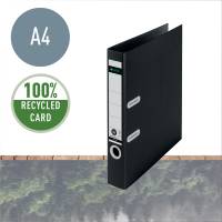 Brevordner Leitz Recycle 180° A4 50mm sort