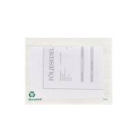 Følgeseddellomme i papir C5 u/tryk 240x180mm 1000stk/kar Papir22/Papir40/Papir40