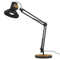 Lampe Unilux Baya Bamboo LED dobbel metal arm 2 x 36cm