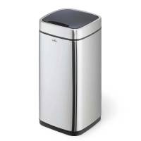 Affaldsspand NO TOUCH m/sensor 21l sølv 270x570x270mm (BxHxD)