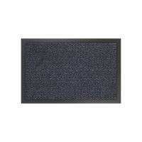 Tørremåtte Faro sort 40x60cm 7mm m/kantliste PP/vinyl