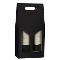 Vingave&aelig;ske sort t/2fl 3/4l sort/brilliant 20stk/pak