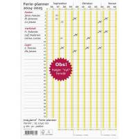 Ferie Planner falset t/A4 2025 100x29,7cm 1040 00 