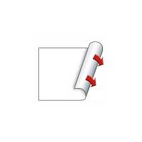 Etiket Meto 29x28mm hvid permanent 1000stk/rul 5rul/pak