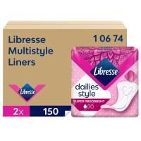 Trusseindlæg Libresse Multistyle 10674 2x150stk/pak