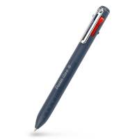 Kuglepen Pentel BXC470DC IZEE sort/rød/grøn/blå 1mm m/metal clip