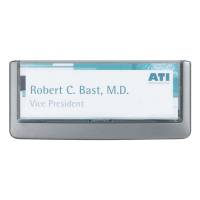 Dørskilt Durable CLICK SIGN 149x52,5mm grafit