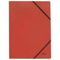 Elastikmappe Leitz Recycle A4 karton rød