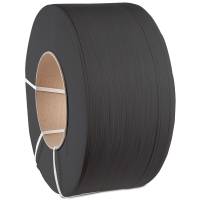 Strapbånd Master'In PP 12x0,55mm sort Ø200 3000m 120kg