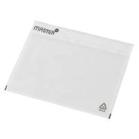 Følgeseddellomme i genbrugsplast C6 u/tryk 175x140mm 1000stk/kar Plast40/Plast20/Papir46