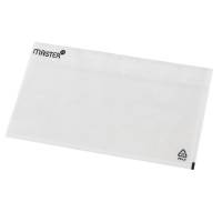 Følgeseddellomme i genbrugsplast LD u/tryk 240x140mm 1000stk/kar Plast40/Plast20/Papir46