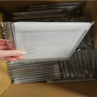 Magnetlomme A6 åben i top hvid 1cm dyb 50stk/pak