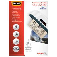 Lamineringslommer 125 mic 303x426mm 100stk/pak A3
