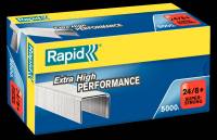 H&aelig;fteklammer galvaniseret 24/8 Rapid super strong 5000stk/pak