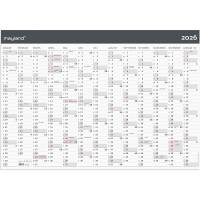 K&aelig;mpekalender Moderne 1x13 mdr. 2026 papir r&oslash;r 26064300
