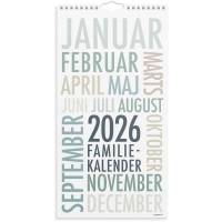 Familiekalender TrendArt 2026