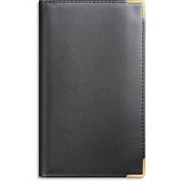 Index Planner m&aring;nedskalender sort skind 2026