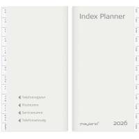 Index Planner m&aring;nedskalender REFILL + tlf.reg. 2026