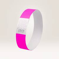 Avery TYVPK-50 Armb&aring;nd, neonpink, Tyvek&reg;, 500 stk. 256x19mm
