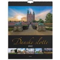 V&aelig;gkalender Danske slotte 2027