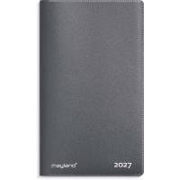 Index Planner mini m&oslash;rkegr&aring; PP-plast 2027