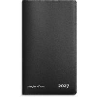 Basic m&aring;nedskalender sort PP-plast 2027
