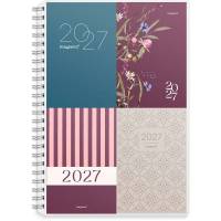 A5 ugekalender tv&aelig;rformat m/4 illu. 2027