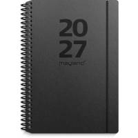 A6 ugekalender tv&aelig;rformat matsort genbrugskarton 2027