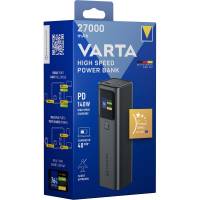 Powerbank, Varta High Speed, sort