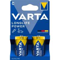 Batteri, Varta, C Longlife Power pakke a 2 stk