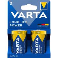 Batteri, Varta, D Longlife Power pakke a 2 stk