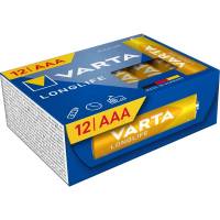 Batteri, Varta, AAA Longlife pakke a 12 stk