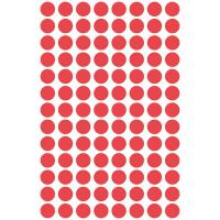 Avery, 3589, r&oslash;d 8mm pakke med 416 stk FSC Mix Credit