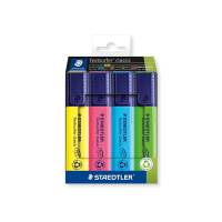 Tekstmarker, Staedtler Textsurfer 364 C4, S&aelig;t med 4 stk