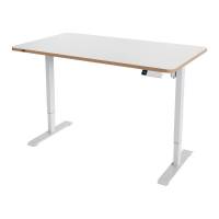H&aelig;ves&aelig;nkebord, Leitz Ergo, 800x1400 hvid