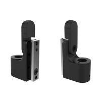 Monitorarm, Unilux, Glidende kobling 368x923mm, sort