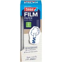 Tape, TESA Paper, 19mmx33.00m, transparent Tower 8 ruller, Tower 8 ruller