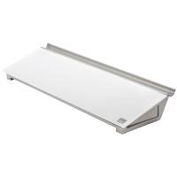 Glastavle, Nobo, hvid, 150x460x60mm
