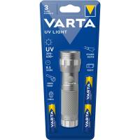 Lommelygte, Varta, UV Light 30x119x30mm, metallic
