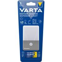 Lampe, Varta, Outdoor 67x96x27mm, Motion sensor, sort