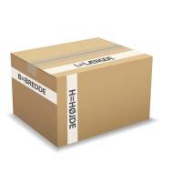 B&oslash;lgepapkasse, Master'in Access indre dim: 380 x 250 x 80 mm, 1-lags E-flute, 2.000 mm, FEFCO 0200,