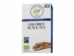 Te lakrids sort te GBT &oslash;kologisk 20breve/pak