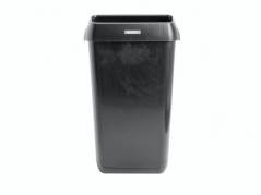 Affaldskurv Katrin Waste Bin sort plast 50l 92285