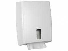 Dispenser H&aring;ndkl&aelig;deark Pristine Medium D13.2xB30.5xH38.9cm Plast Hvid