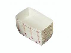 Pommes fritesbakke no. 0 119x60x37mm 100stk/pak 265ml